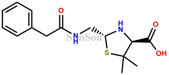 (2R-trans)-5,5-Dimethyl-2-[[(phenylacetyl)amino]methyl]-4-thiazolidinecarboxylic Acid