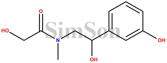 PHE-Glycolateadduct[2-hydroxy-N-(2-hydroxy-2-(3-hydroxyphenyl)ethyl)-Nmethylacetamide]