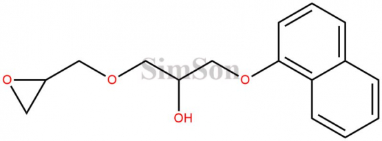 1-(naphthalen-1-yloxy)-3-(oxiran-2-ylmethoxy)propan-2-ol