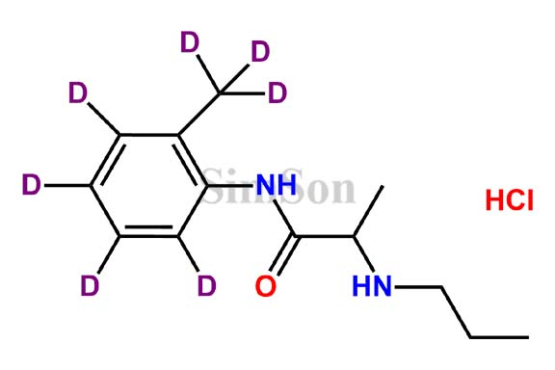 Prilocaine-D7 Hydrochloride