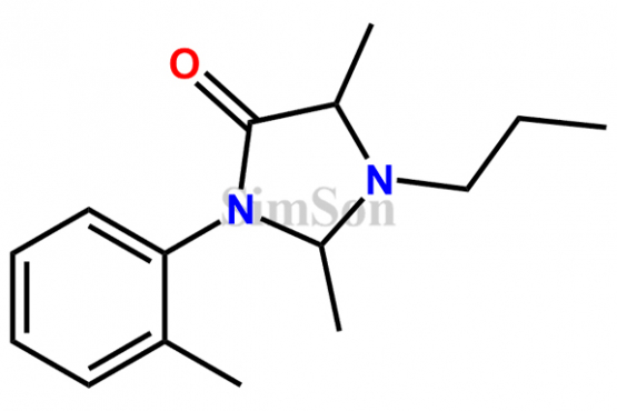 2,5-dimethyl-3-(2methylphenyl)-1propylimidazolini-4one