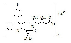 Pitavastatin-D4 Calcium Salt