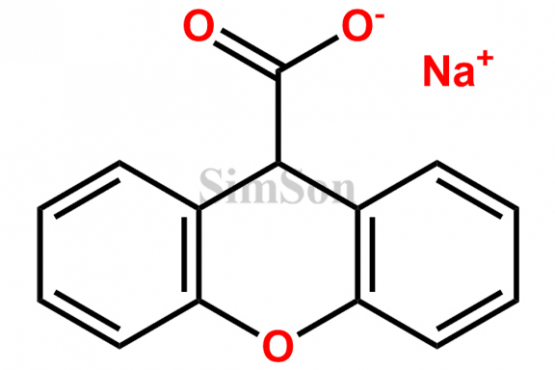 Xanthene-9-carboxylic acid sodium