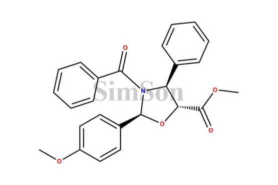 Methyl(2S,4S,5R)-3-benzoyl-2-(4-methoxyphenyl)-4-phenyloxazolidine-5-carboxylate