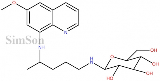 Primaquine glucose conjugate