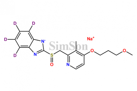Rabeprazole-D4 Sodium Salt