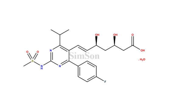 N-Desmethyl Rosuvastatin Monohydrate