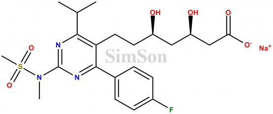 Rosuvastatin 6,7-Dihydro Impurity Sodium