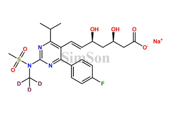 Rosuvastatin-D3 sodium salt