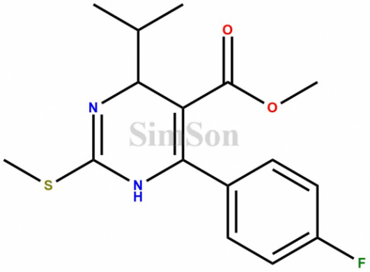 6-(4-Fluorophenyl)-1,4-dihydro-4-(1-methylethyl)-2-(methylthio)-5-pyrimidinecarboxylic acid methyl ester