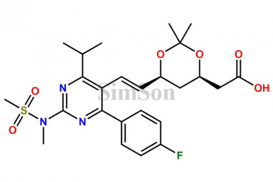 Rosuvastatin Acetonide Carboxylic acid