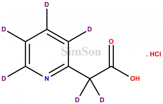 Pyridylacetic Acid-D6 Hydrochloride