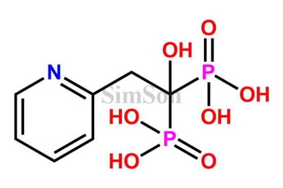 [1-Hydroxy-2-(pyridin-2-yl)ethane-1,1-diyl]bis(phosphonic Acid)