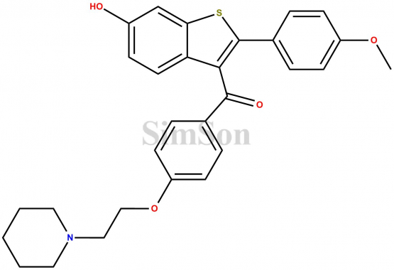 Raloxifene 4-Monomethyl Ether