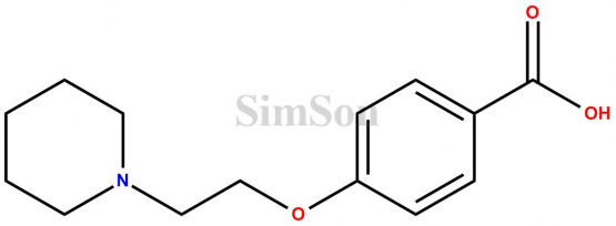 4-(2-Piperidin-1-yl-ethoxy)-benzoic Acid