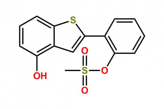 [4-Hydroxy-2-(6-methanesulfonyloxyphenyl)]benzo[b]thiophene