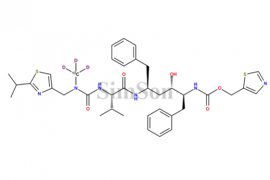 Ritonavir-13C-D3
