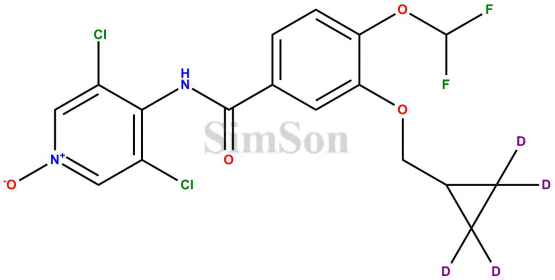 Roflumilast-D4 N-Oxide
