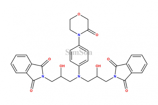 2,2`-[{[4-(3-Oxomorpholin-4-yl)phenyl]azanediyl}bis(2-hydroxyl propane-3,1-diyl)] di(1H-isoindole-1,3(2H)-dione)