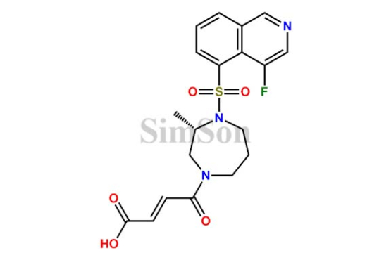 (S,E)-4-(4-((4-fluoroisoquinolin-5-yl)sulfonyl)-3-methyl-1,4-diazepan-1-yl)-4-oxobut-2-enoic acid