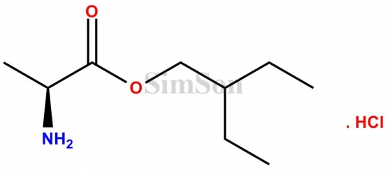 (S)-2-Ethylbutyl 2-aminopropanoate hydrochloride