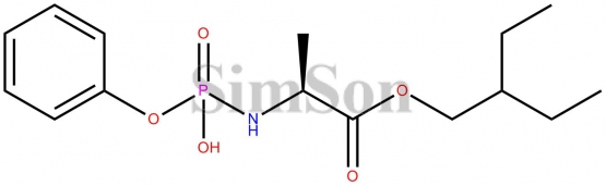 2-Ethylbutyl (hydroxy(phenoxy)phosphoryl)-L-alaninate
