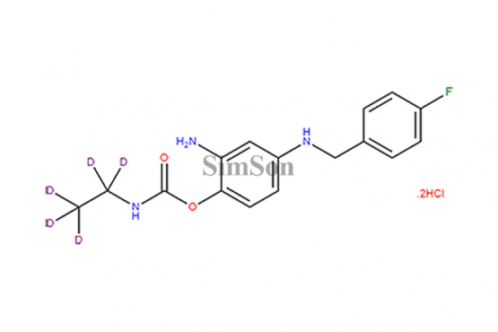 Retigabine D5 Dihydrochloride