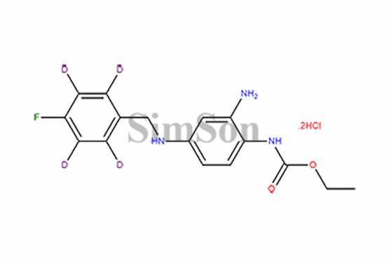 Retigabine-D4 Dihydrochloride