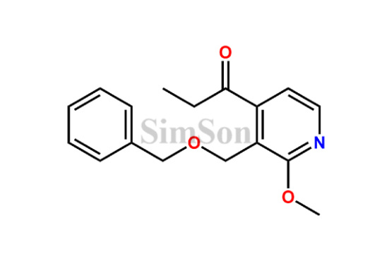 1-{3-[(benzyloxy)methyl]-2-methoxy-4-pyridinyl}-1-propanone