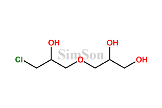 3-(3-chloro-2-hydroxypropoxy)propane-1,2-diol