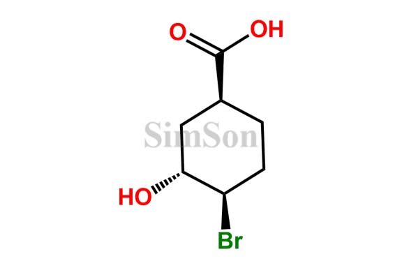 (1S,3R,4R)-4-bromo-3-hydroxycyclohexanecarboxylic acid