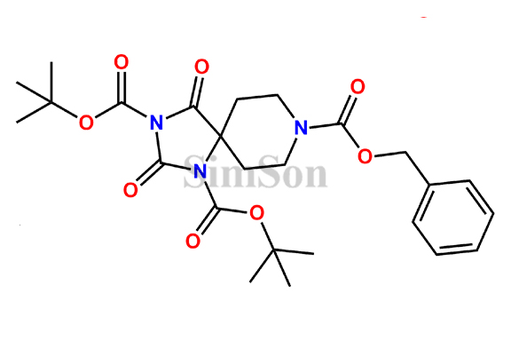 8-Cbz-1,3-di-Boc-2,4-dioxo-1,3,8-Triazaspiro[4.5]decane