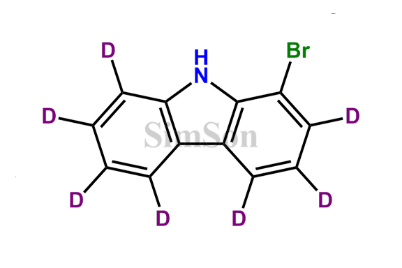 1-bromo-9H-carbazole-2,3,4,5,6,7,8 D7