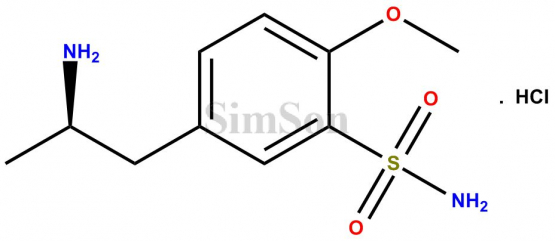 (S)-3-(4`-Methoxy-3`-sulfonamidophenyl)-2-propylamine Hydrochloride