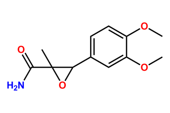 3-(3,4-dimethoxyphenyl)-2-methyloxirane-2-carboxamide