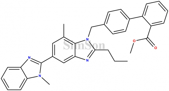 Telmisartan EP Impurity B Methyl Ester