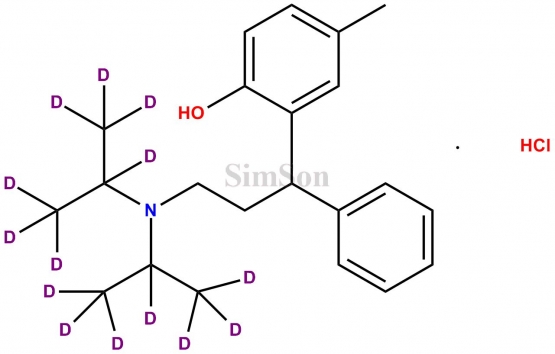 Rac- Tolterodine-D14 Hydrochloride