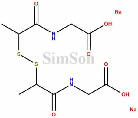 Tiopronin Dimer Disodium Salt