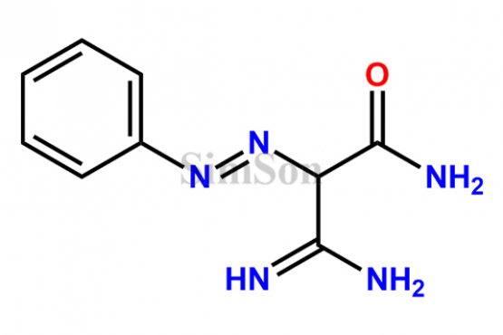 3-Amino-3-imino-2-(2-phenyldiazenyl)propanamide