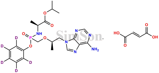 Tenofovir Alafenamide D5 fumarate