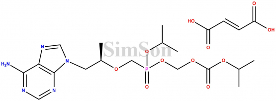 Mono Poc-isopropyl-Tenofovir Fumarate Salt