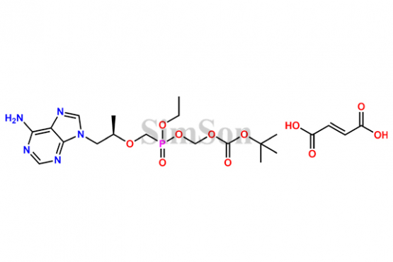 (8R)-9-(6-Amino-9H-purin-9-yl)-5-ethoxy-8-methyl-2,4,7-trioxa-5-phosphanonanoic Acid Methyl 1-Methylethyl Ester 5-Oxide Fumarate