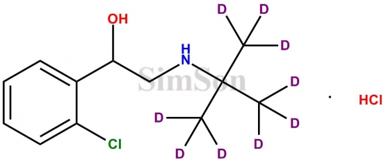 Tulobuterol-D9 Hydrochloride