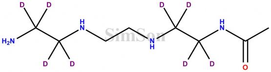 N1-Acetyl triethylenetetramine-D8