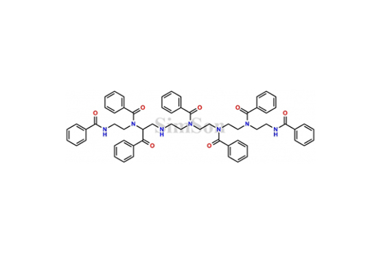 N-(2-benzamidoethyl)-N-(5,6,11,14-tetrabenzoyl-1-oxo-1-phenyl-2,5,8,11,14-pentaazahexadecan-16-yl)benzamide