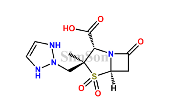 (2S,3S,5R)-3-methyl-3-(1H-1,2,3-triazol-2-ylmethyl)-7-oxo-4-thia-1-azabicyclo[3.2.0]heptane-2-carboxylicacid-4,4-dioxide