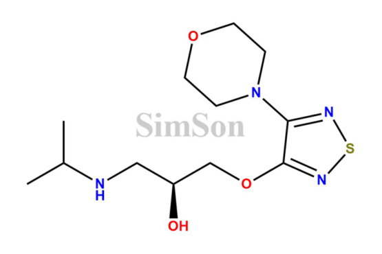 (S)-1-(isopropylamino)-3-((4-morpholino-1,2,5-thiadiazol-3-yl)oxy)propan-2-ol