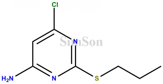 6-chloro-2-(propylthio)pyrimidin-4-amine