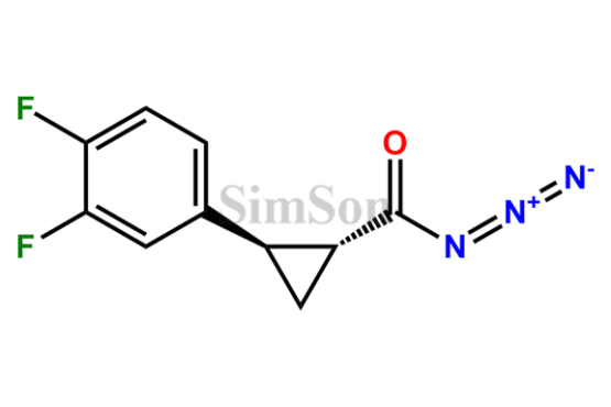 (1R,2R)-2-(3,4-Difluorophenyl)cyclopropanecarbonyl azide