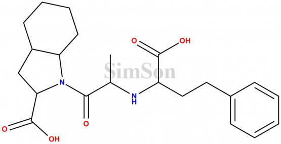 1-[2-[(1-carboxy-3-phenylpropyl)amino]-1-oxopropyl]octahydro-1H-Indole-2-carboxylic acid racemic